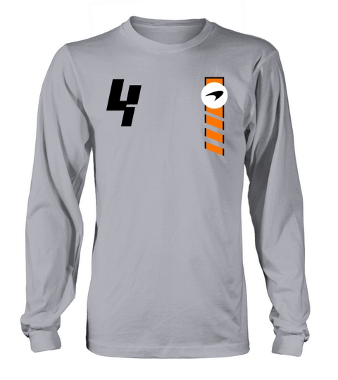 NORRIS 4 2021 Monaco GP New MCL Design T Shirt Long sleeved Unisex