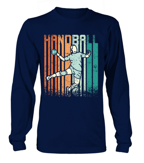Retro Vintage Handball Long sleeved Unisex