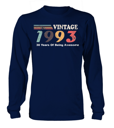 Vintage 1993 Long sleeved Unisex