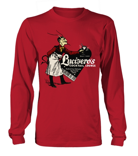 Vintage Detroit Italian Piano Bar Long sleeved Unisex