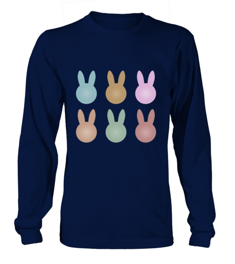 Vintage Easter Office Outfit Retro Easter Bunny Long sleeved Unisex
