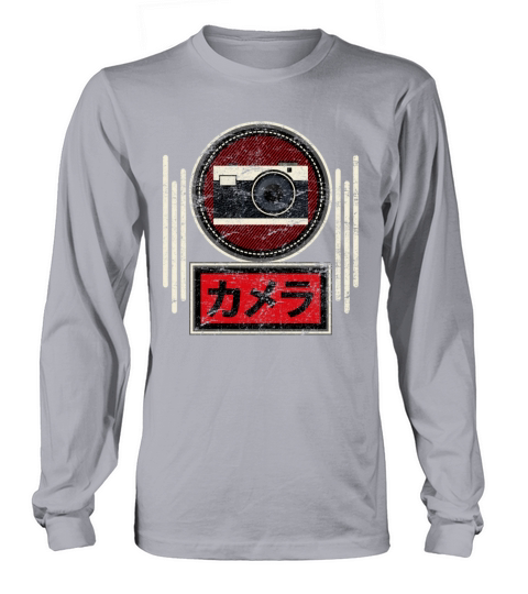 Vintage Japanese Analog SLR Camera Film Retro Phot Long sleeved Unisex