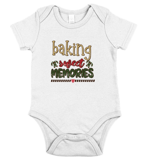Baking Sweet Memories Short Sleeve Baby One-Piece