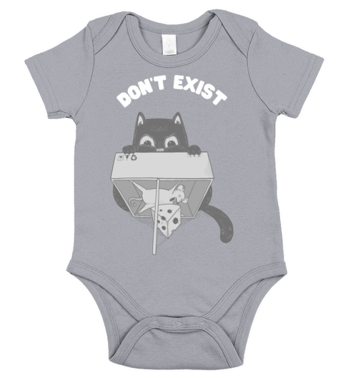 Cat Mouse Jokes Don t exist Short Sleeve Baby One-Piece