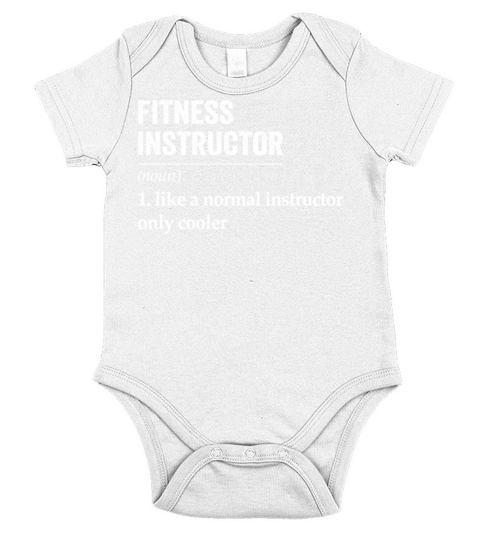 Fitness Instructor Definition Short Sleeve Baby One-Piece