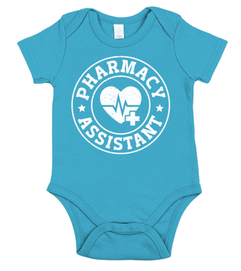 Healthcare Pharmacy Assistant Short Sleeve Baby One-Piece