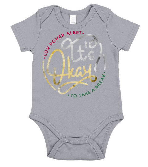 Its okay to take a break inspirational quotes Short Sleeve Baby One-Piece