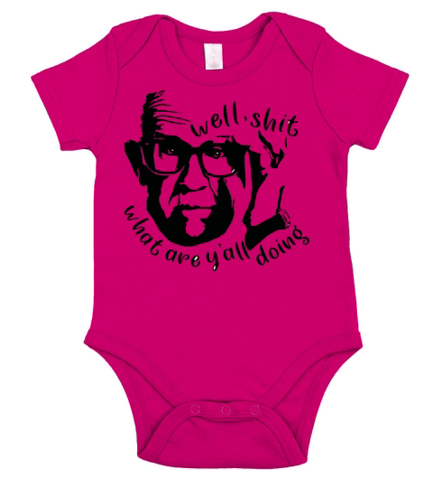 Leslie Jordan Well Shit What Are Y all Short Sleeve Baby One-Piece