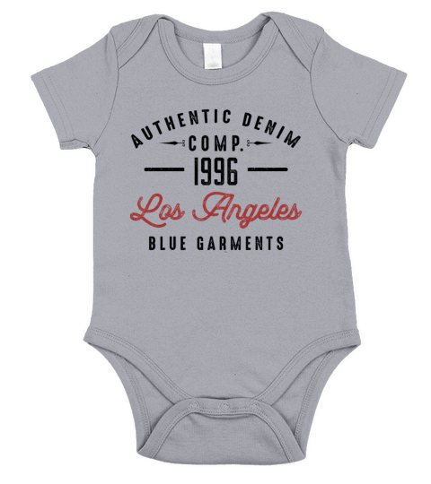 Los Angeles California Republic 1996 Vintage Short Sleeve Baby One-Piece