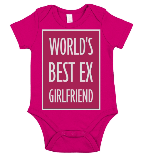 worlds best ex girlfriend Short Sleeve Baby One-Piece