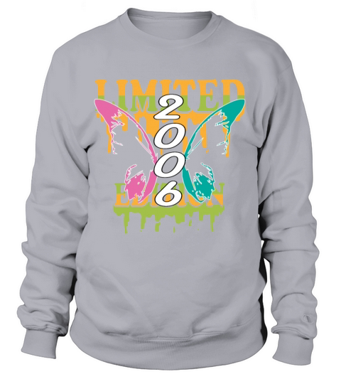 2006 Born Limited Edition Butterfly Gift Sweatshirt Unisex