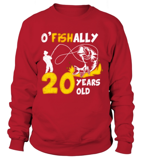 20th Birthday Fishing 1973 Vintage Fisherman Angle Sweatshirt Unisex