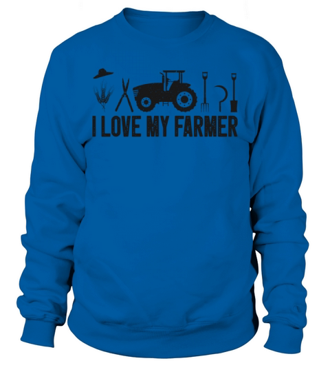 Farming Farmer Vintage Tractor I Sweatshirt Unisex