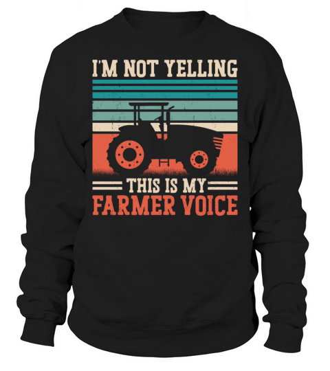 Farming Farmer Vintage Tractor Sweatshirt Unisex