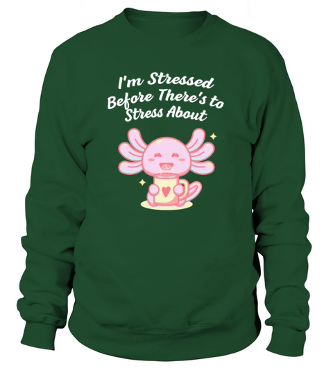 Im Stressed Before Stress Introvert Nerd Antisocia Sweatshirt Unisex