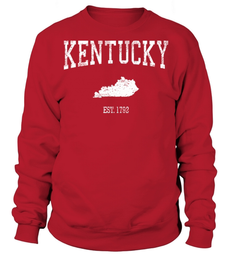 Kentucky Vintage Ky Old Retro Sports Sweatshirt Unisex