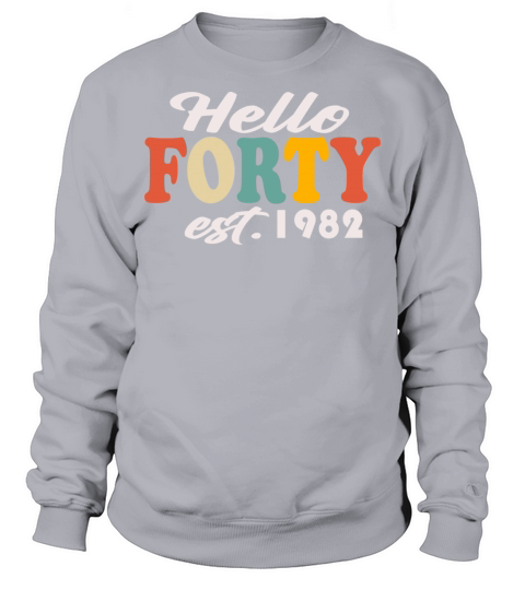 Original 1982 vintage born birthday gift Sweatshirt Unisex