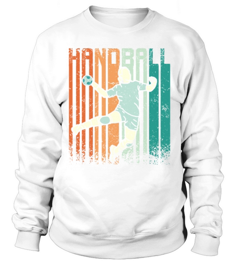 Retro Vintage Handball Sweatshirt Unisex