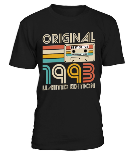 30th birthday vintage 1993 original 1993 T-Shirt Unisex
