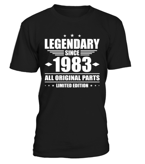 40th birthday vintage 1983 legendary since 1983 T-Shirt Unisex