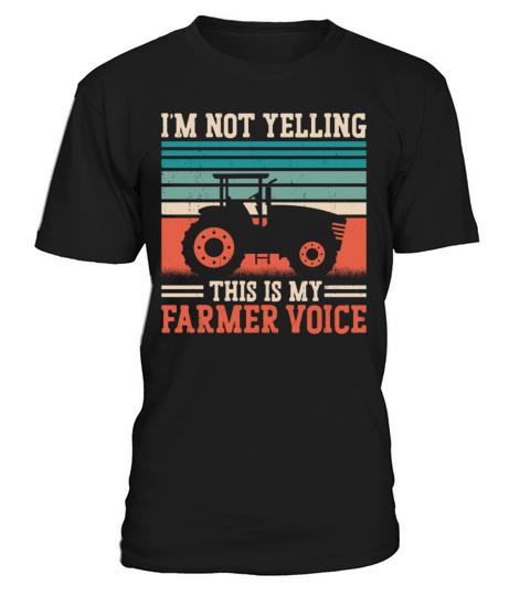 Farming Farmer Vintage Tractor T-Shirt Unisex