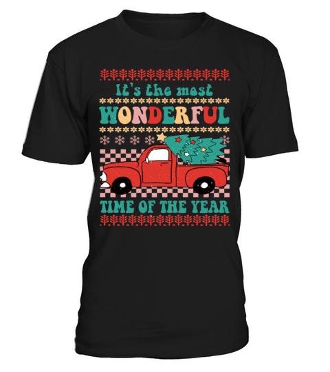 The Most Wonderful Time Of The Year Retro Ugly T-Shirt Unisex