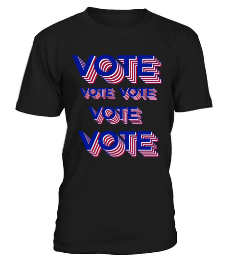 Vote Retro Aesthetic funny design Classic T-Shirt T-Shirt Unisex