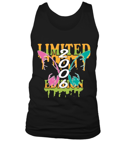 2006 Born Limited Edition Butterfly Gift Tank Top Unisex