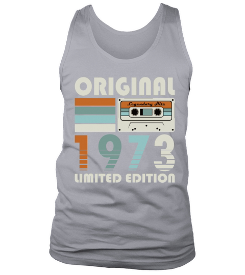 50th birthday vintage 1973 original 1973 Tank Top Unisex