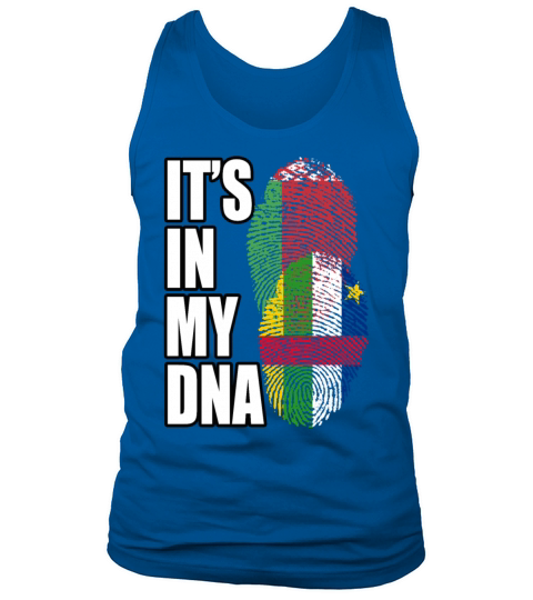 Belarusian And Central African Mix Heritage DNA Fl Tank Top Unisex