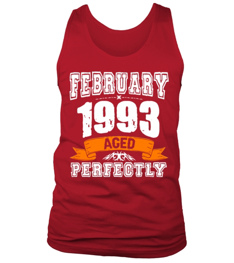 January 1993 Vintage Birthday Present Tank Top Unisex