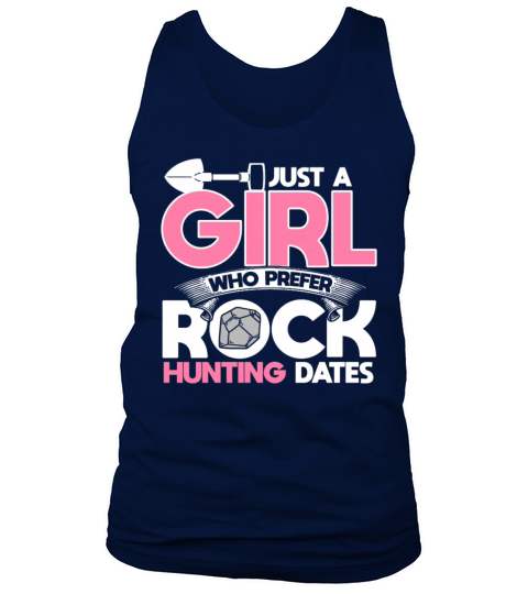 Just A Girl Who Prefer Rock Hunting Dates Tank Top Unisex