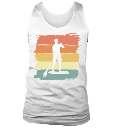 Paddleboard vintage retro paddleboard gift Tank Top Unisex