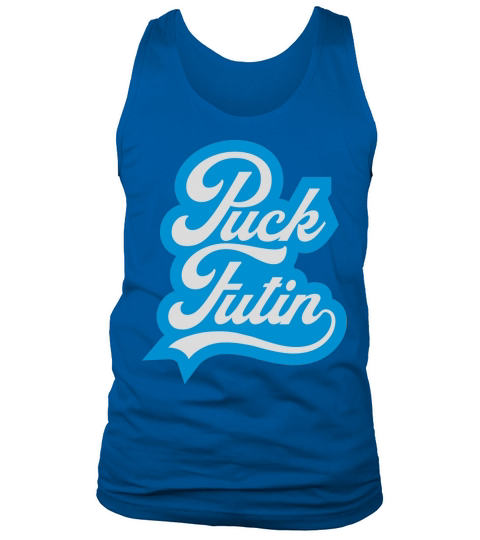 puck futin logo design Tank Top Unisex
