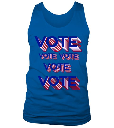 Vote Retro Aesthetic funny design Classic T-Shirt Tank Top Unisex