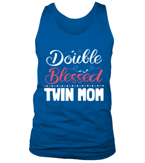 Womens Twin Mama Twin Mom to Be Pregnancy Tank Top Unisex