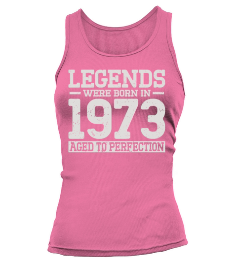 50th birthday vintage legends were born in 1973 Tank top Woman