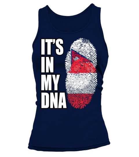 Austrian And Nepalese Mix DNA Flag Heritage Tank top Woman