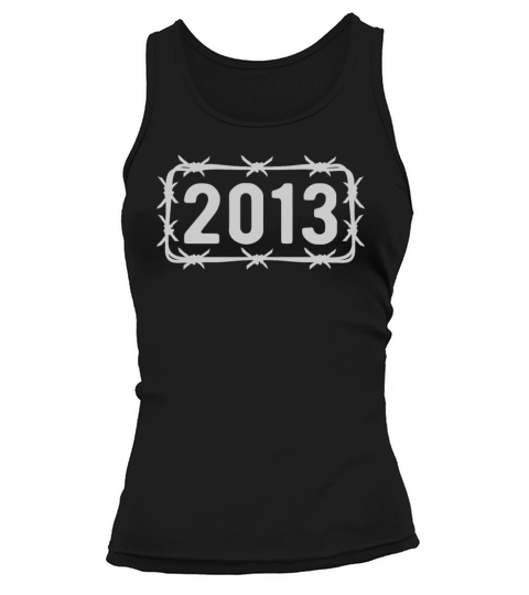 Birthday Vintage 2013 Barbed Wire Tank top Woman