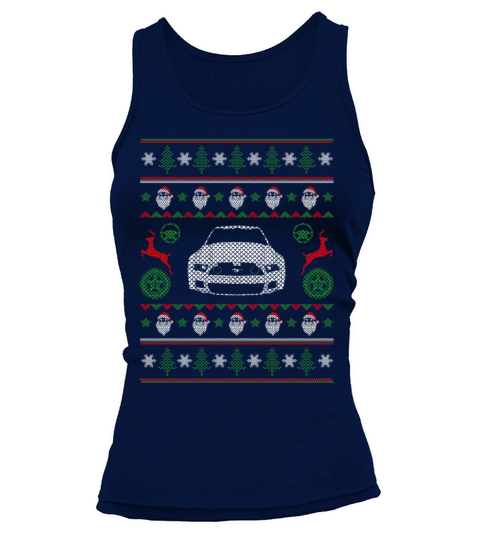 Car-Christmas sweater for Car lovers Tank top Woman