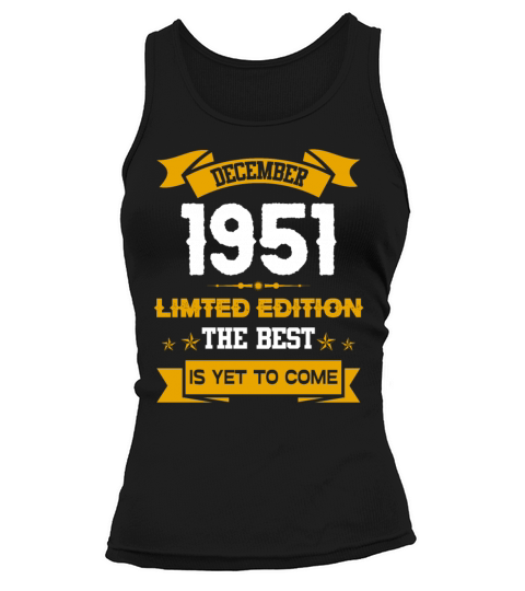 December 1951 Birthday Surprise Tank top Woman