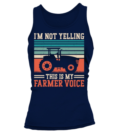 Farming Farmer Vintage Tractor Tank top Woman