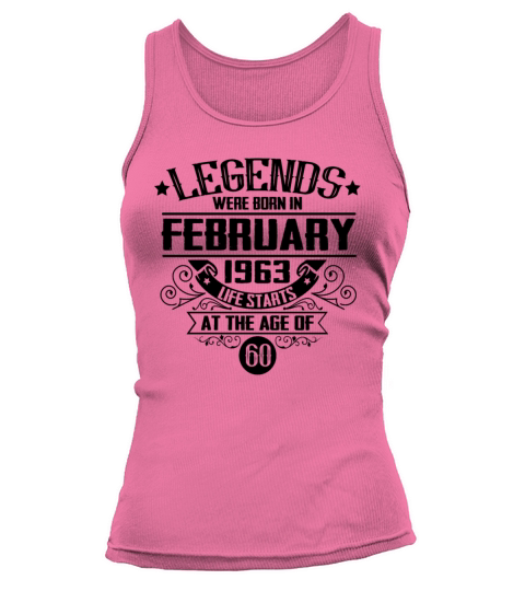 Legendary since February 1963 Legend Vintage Tank top Woman