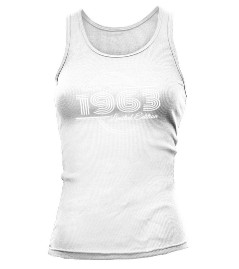 Unique since 1963 Retro Birthday Vintage Style Tank top Woman