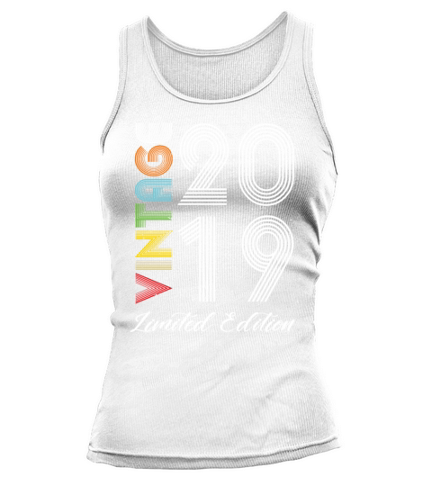 Vintage 2019 Vintage Birthday Retro Vintage Tank top Woman