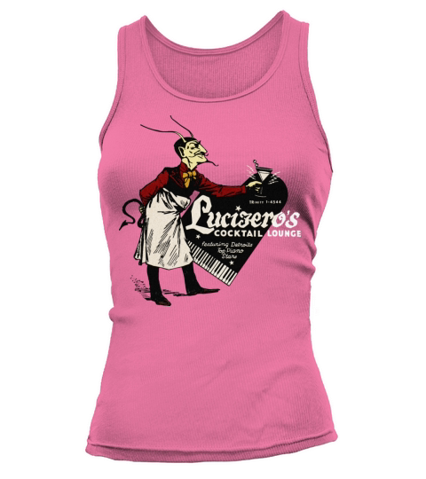 Vintage Detroit Italian Piano Bar Tank top Woman