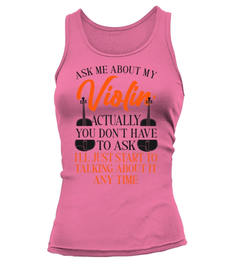 Violin Violinist Vintage Ask Me Tank top Woman