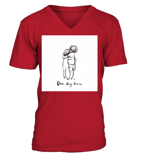 One day soon V-Neck T-shirt
