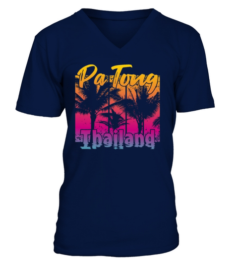 Patong Thailand V-Neck T-shirt