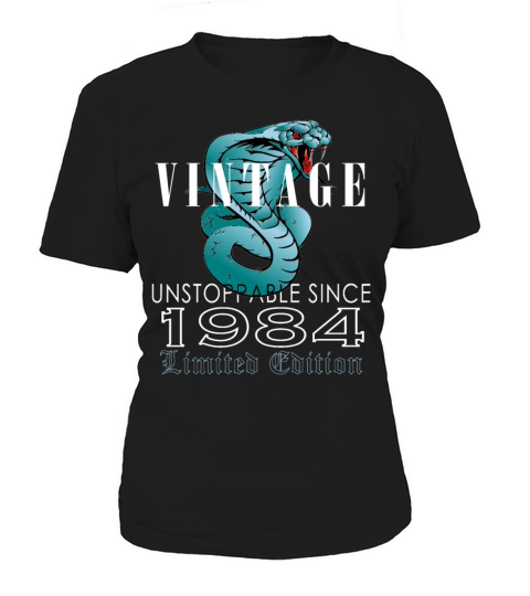 1984 Vintage Snake 39 Years Limited Edition Women's T-Shirt